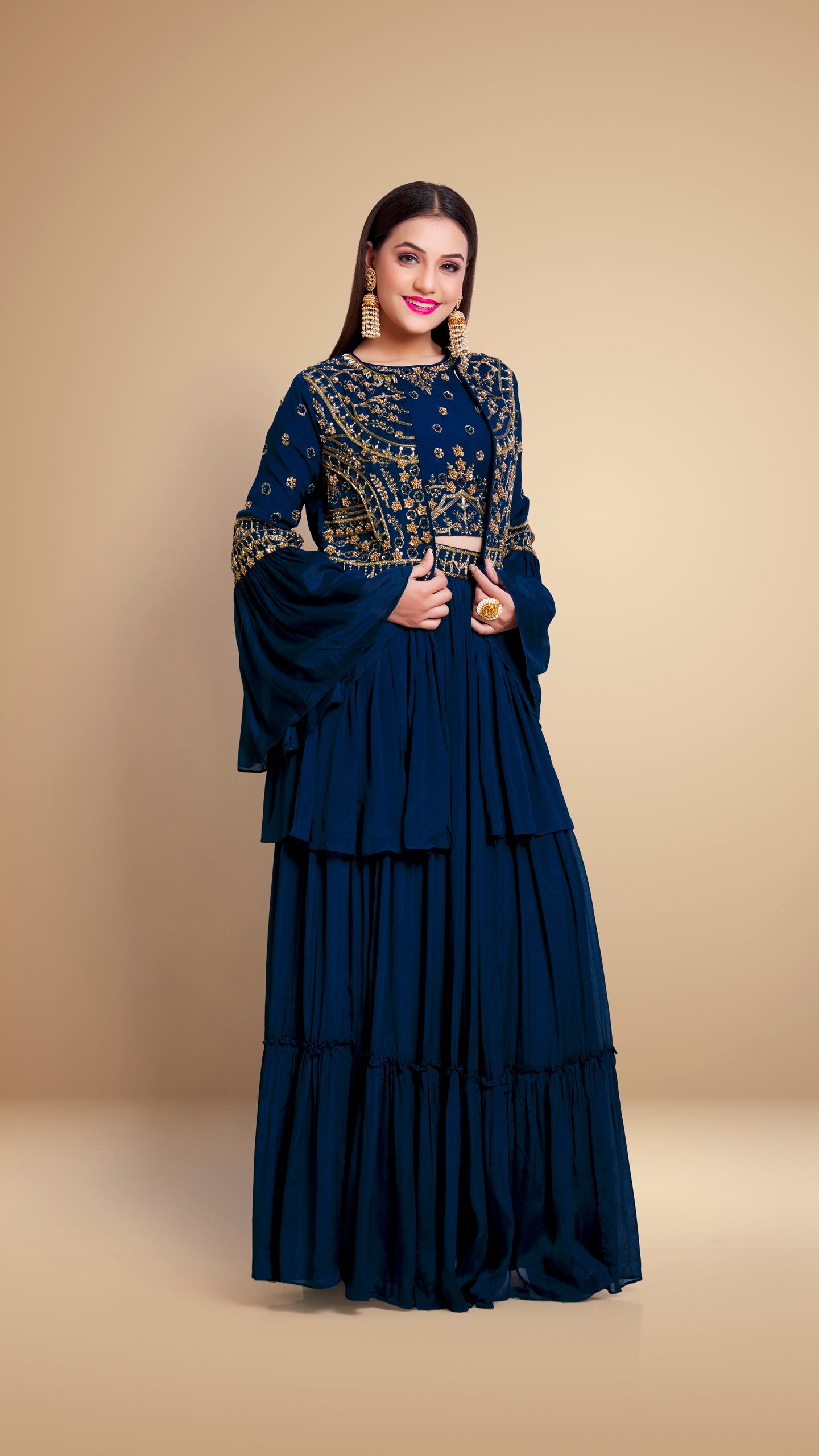 Royal Blue Long Dress